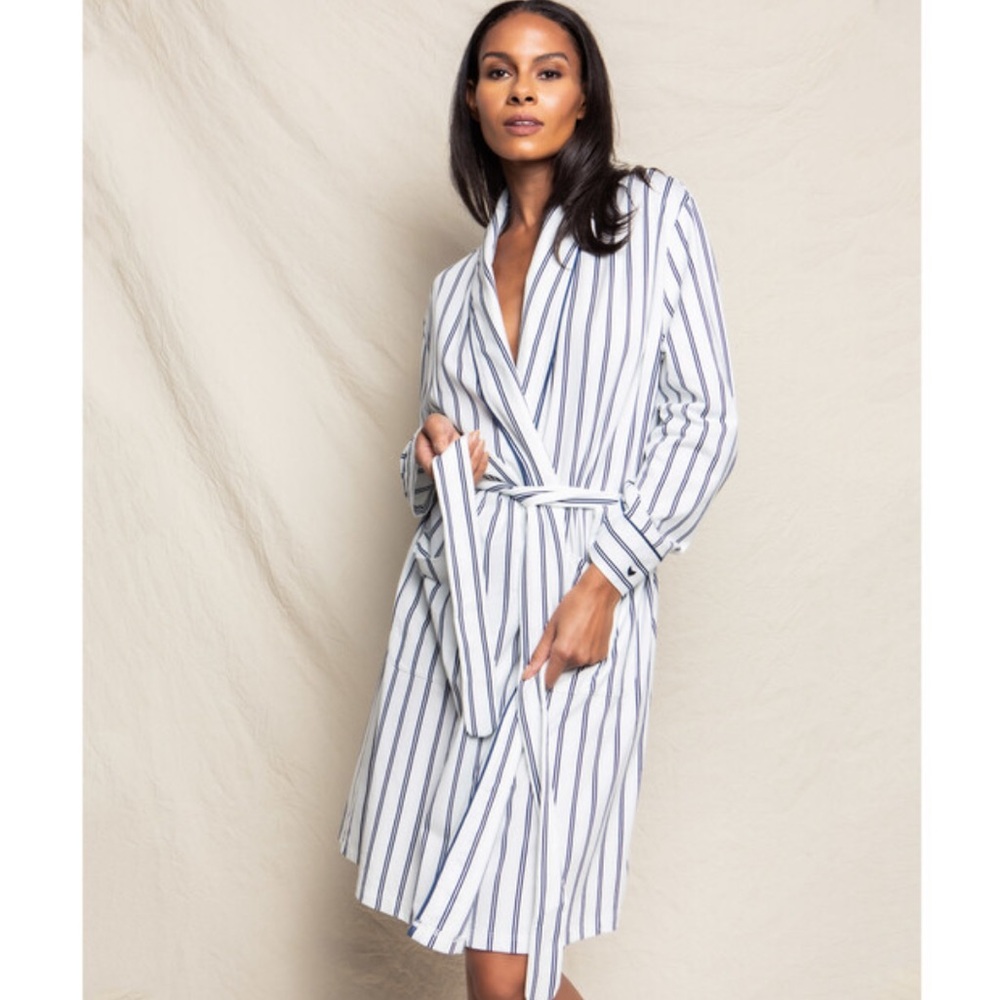 Petite Plume- Women’s Pima Cotton Robe (NWT)